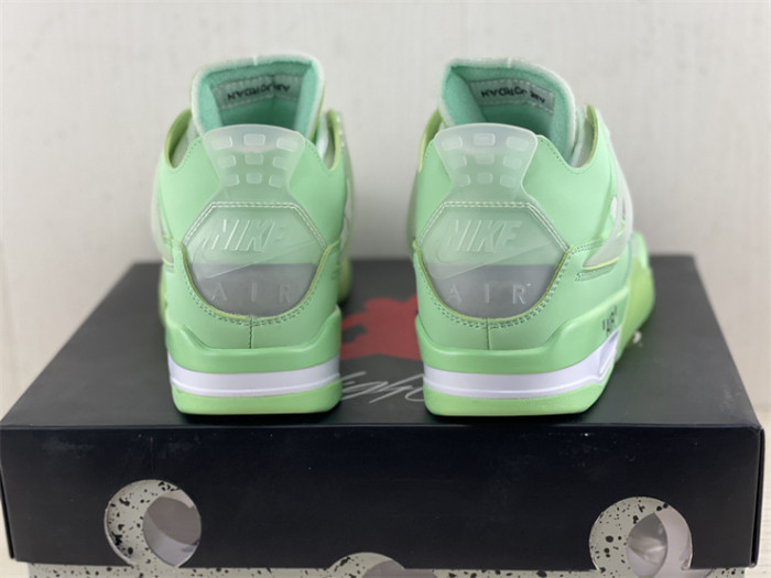 of x wmns air jordan 4 green